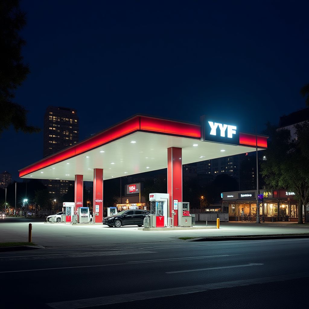 Estación YPF en Ciudad